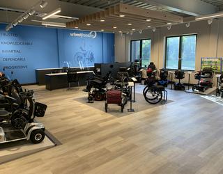 Wheelfreedom's showroom