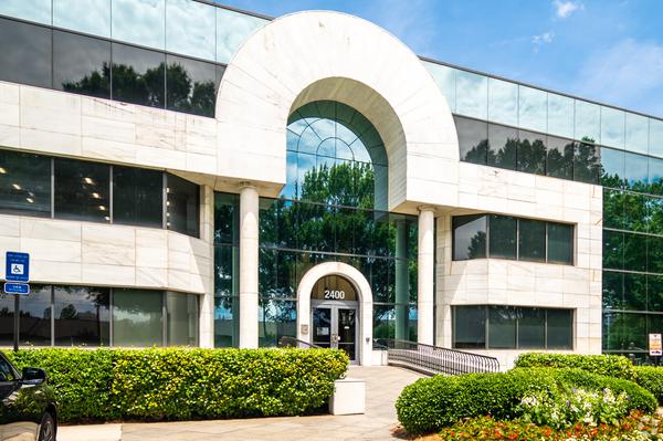 Front view of ProLink Staffing office building The Atrium