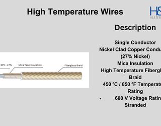 High Temperature Wires