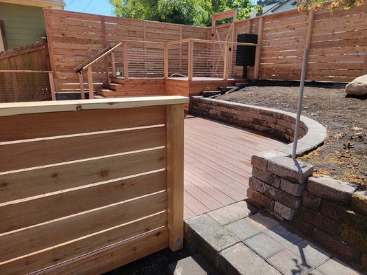 Image of Gibson Fence and Deck