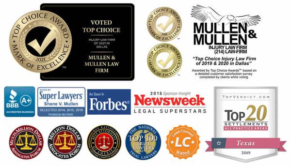 Awards & Associations for Mullen & Mullen Law Firm