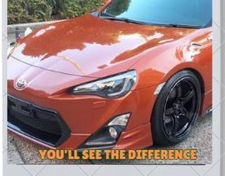 Toyota 86 - hand waxed