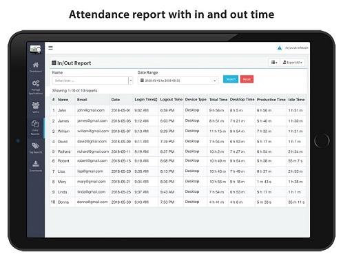 Image of TimenTask - Employee Time Tracking Software