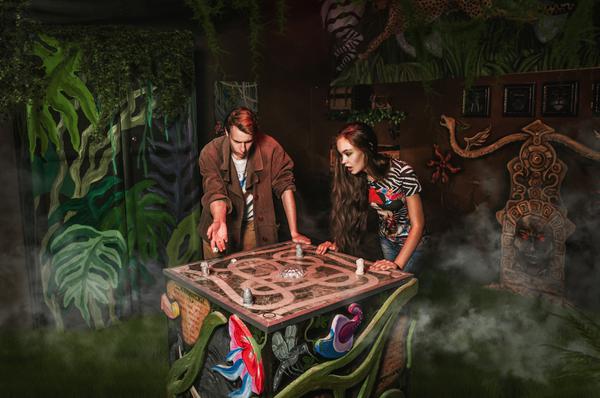 Jumanji Puzzle in The Jungle Escape Room