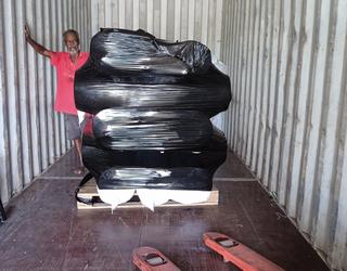 Continar unloading worker