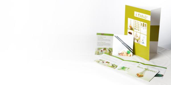 Folder Design: À Table!