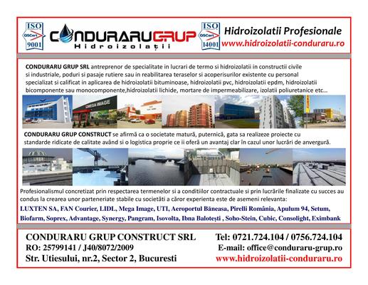 Imagine a Hidroizolatii Conduraru