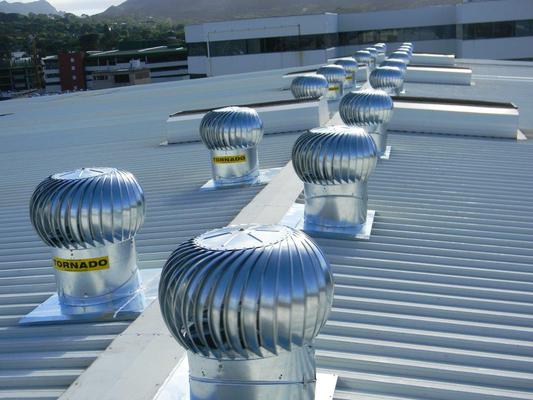 Tornado turbine roof ventilators