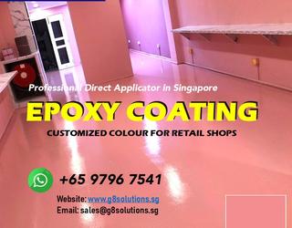 Customised FLoor Epoxy Coating Singapore