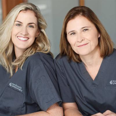 Dr. Jeannie MacDonald & Stacey Bylund at MacDonald Plastic Surge