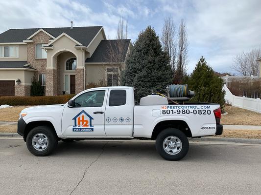 H2 Pest Control Truck