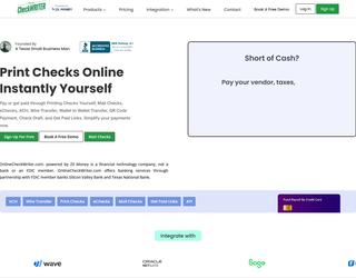 Image of Online Check Writer