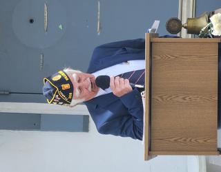 Our wonderful Commander Wayne Schmidt