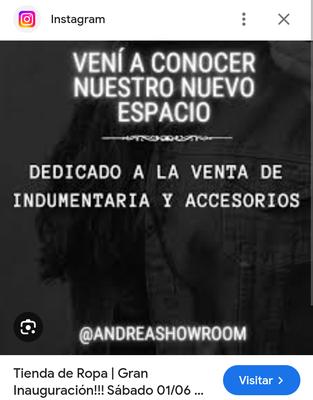 Imagem de Andrea Showroom - INDUMENTARIA Y ACCESORIOS