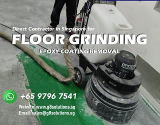 Professional Floor Grinding Epoxy Removal Singapore