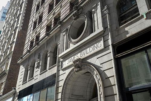 Office space for rent in the St. James Building in NoMad, from K