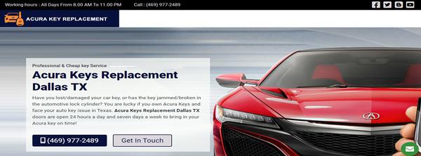 Image of Acura Key Replacement