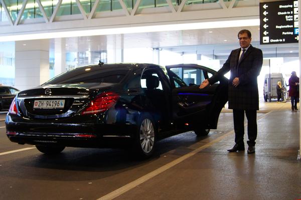 Airport Transfer Service by limousine at Zurich Airport (ZRH)