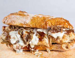 Fenomeno meatballs gorgonzola panini
