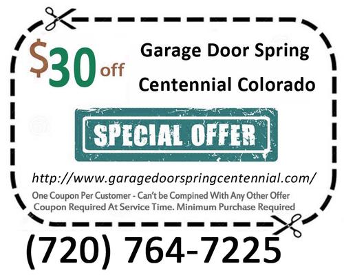 Image of Garage Door Spring Centennial