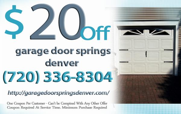 Image of Garage Door Springs Denver