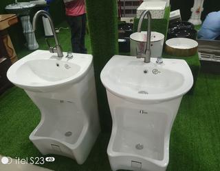 একটি অসাধারন ডিজাইনের ওজু বেসিন | Green Haven Tiles and Fittings