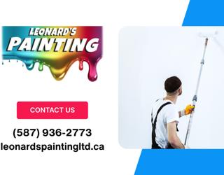 Image of Edmonton House Painters, Leonard's Painting