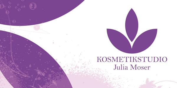 Logo Design: Kosmetikstudio Julia Moser