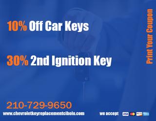 Image of Chevrolet Key Replacement Cibolo TX