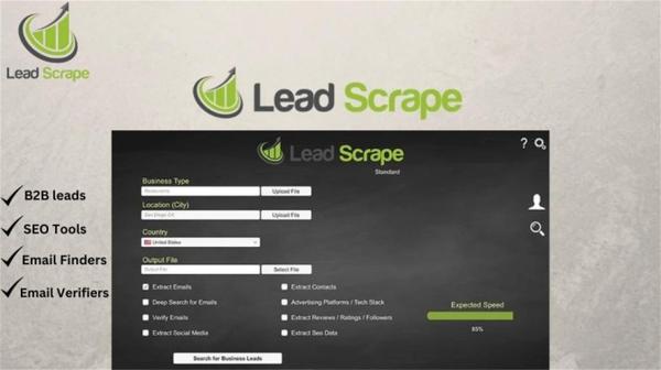 Lead Scrape Review: Find the Perfect B2B Leads Just for[$59]
