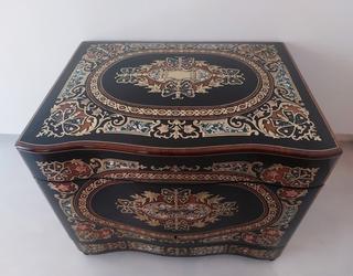 Restauratie Marqueterie boulle inlegwerk