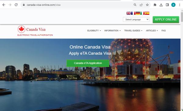 Слика на FOR ALBANIAN CITIZENS - CANADA Government of Canada Electronic T