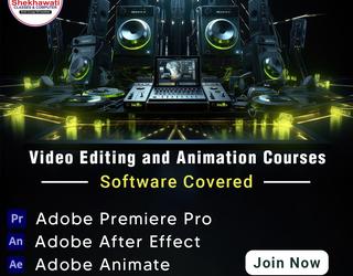 best Video Editing classes and training institutes in Jaipur?