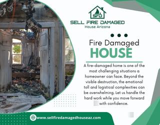 Fire Damaged House