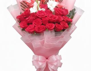Premium Red Roses Bouquet