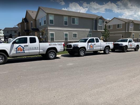 H2 Pest Control Trucks