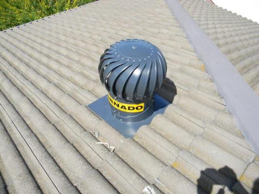 Tornado turbine residential roof ventilators