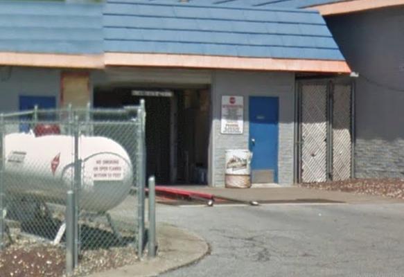 Car Service Area at Harharts Service Station, Inc Located 