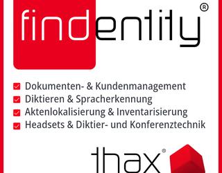 Findentity – Büromanagement-Software