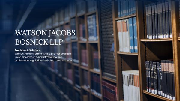 Image of Watson Jacobs Bosnick LLP