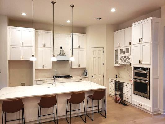 Shaker White Kitchen Remodel