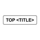 Top Title
 logo