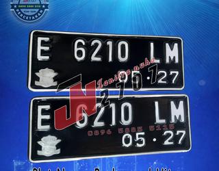 Gambar Percetakan Jn2707, Stempel 24 jam, Plat Nomor Motor Mobil,