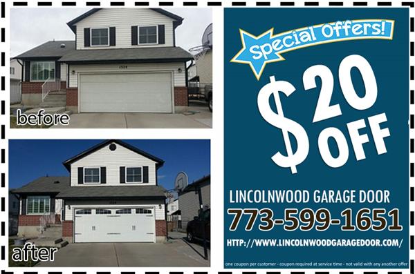 Image of Lincolnwood il garage door