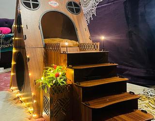 Led Light Cat House