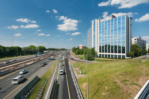 uitzicht op A2
