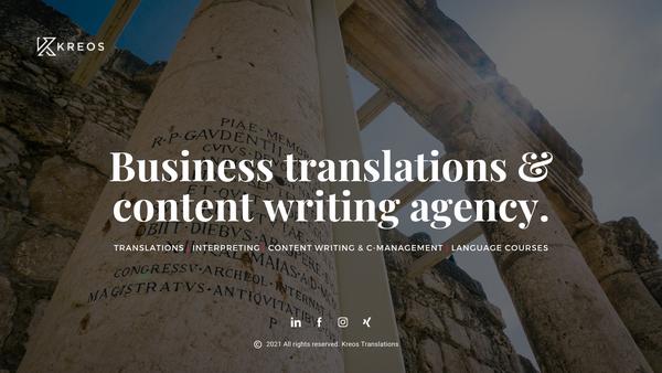 Слика на KREOS Translations