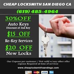 Image of Cheap Locksmith San Diego