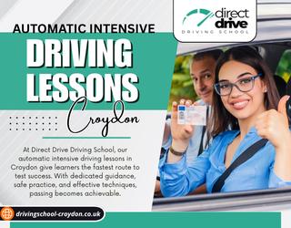 Automatic Intensive Driving Lessons Croydon