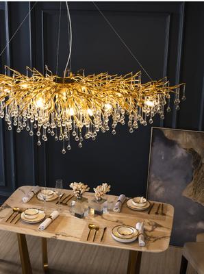 Led crystal chandelier